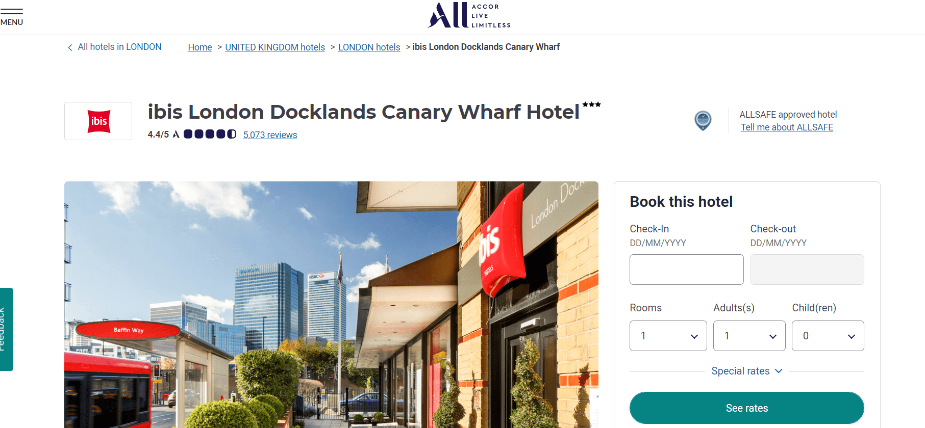 Ibis London Docklands Canary Wharf Ibis London Docklands Canary Wharf