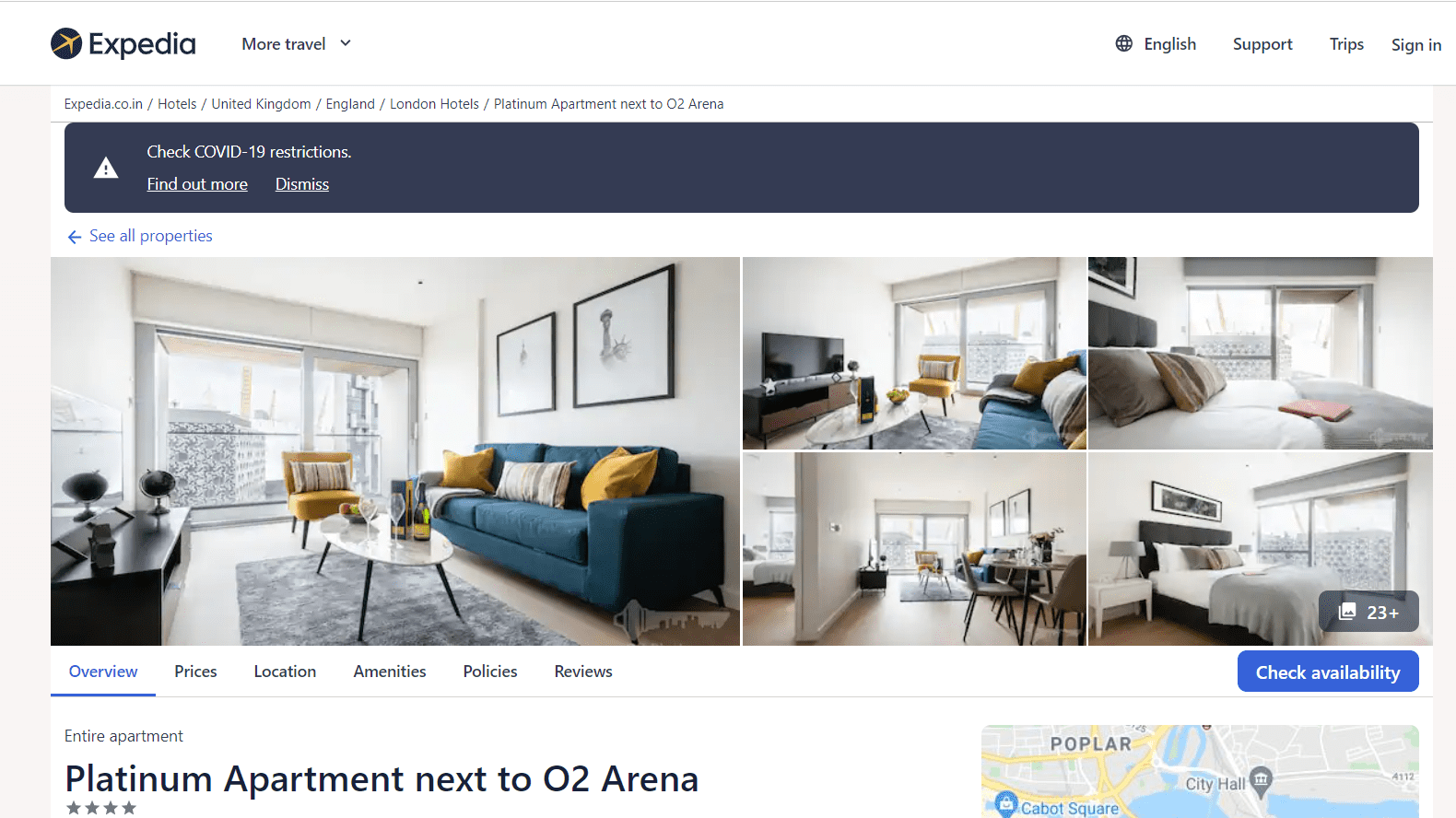 Platinum Apartment next to O2 Arena Platinum Apartment next to O2 Arena