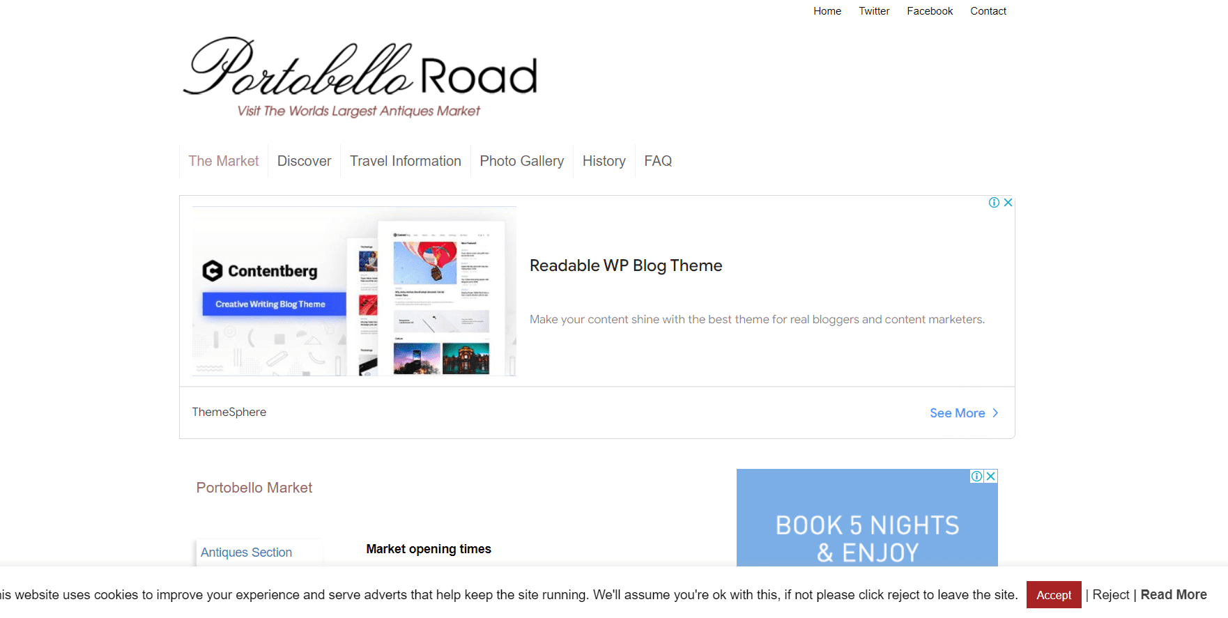 Portobello Road Market Portobello Road Market