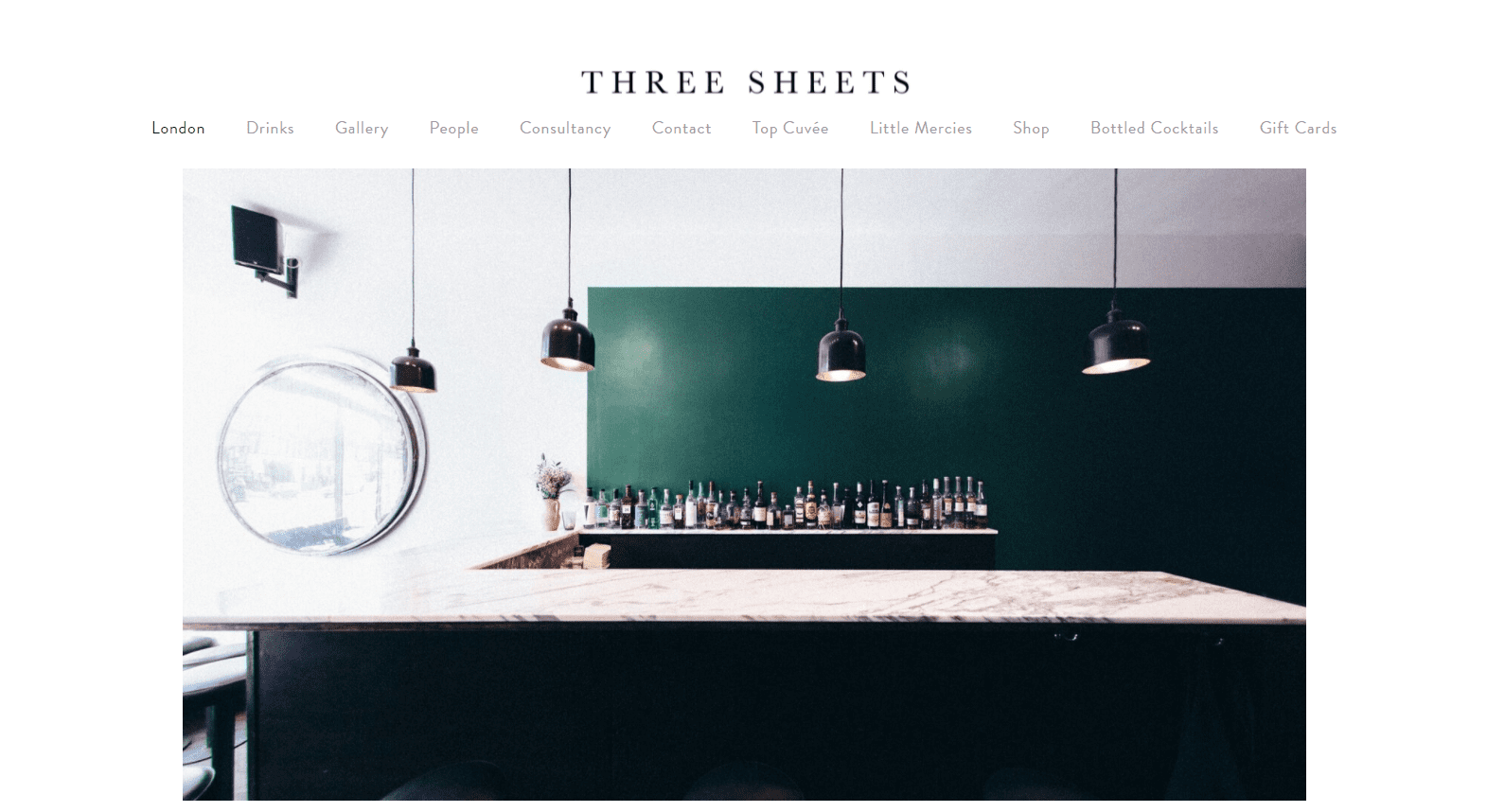 Three sheets