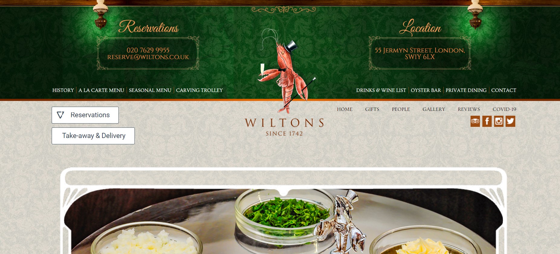 Wiltons Restaurant