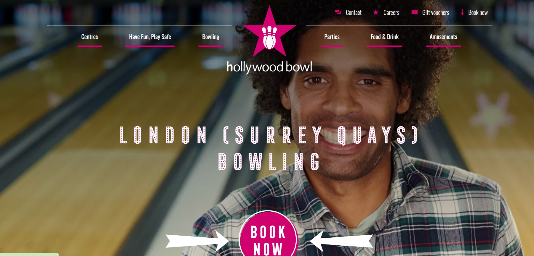 Hollywood Bowl Surrey Quays
