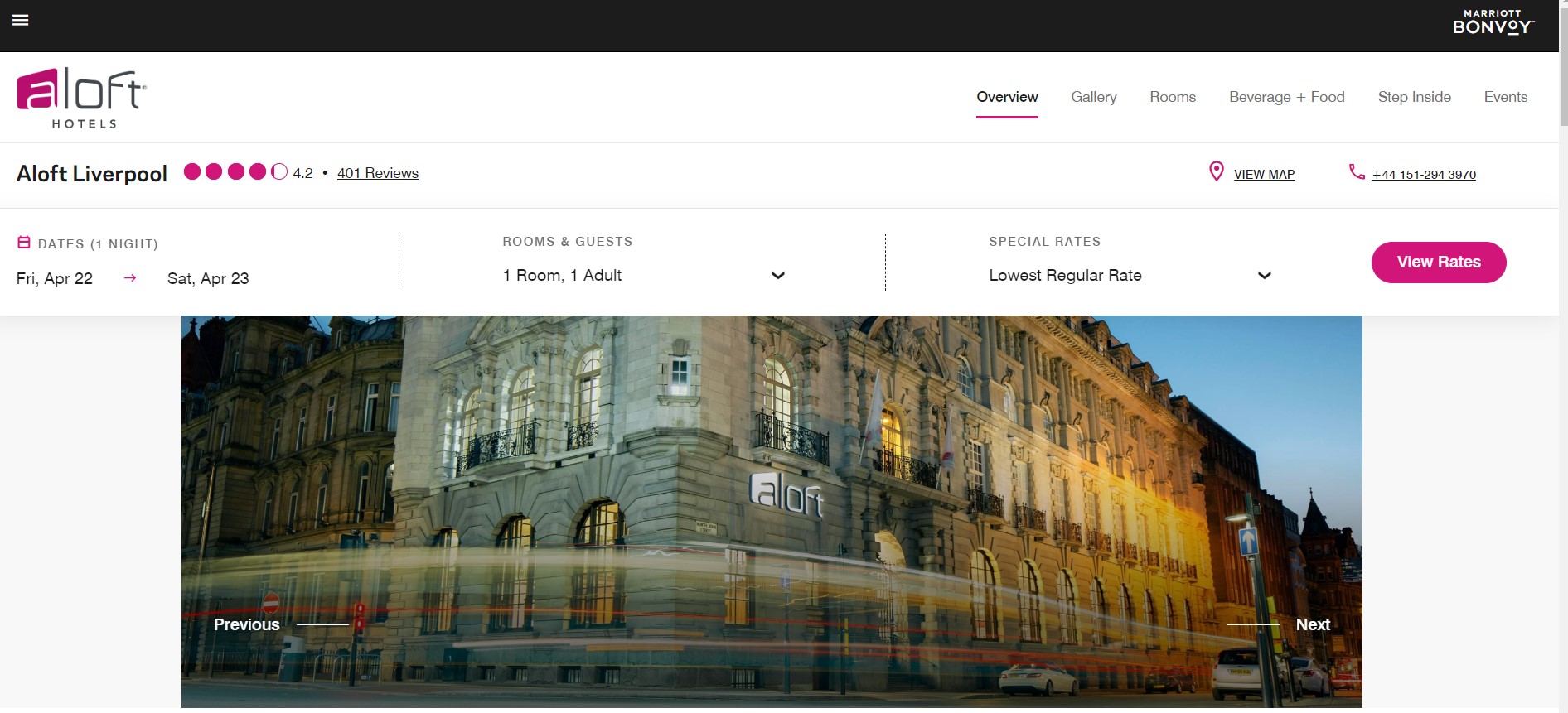 Aloft Liverpool Aloft Liverpool