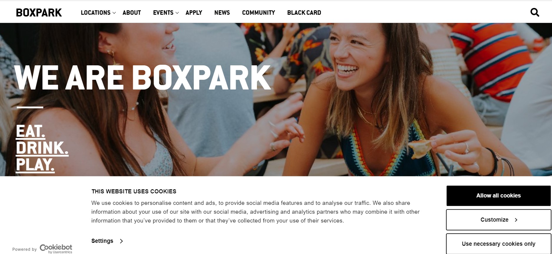 Boxpark Shoreditch Boxpark Shoreditch
