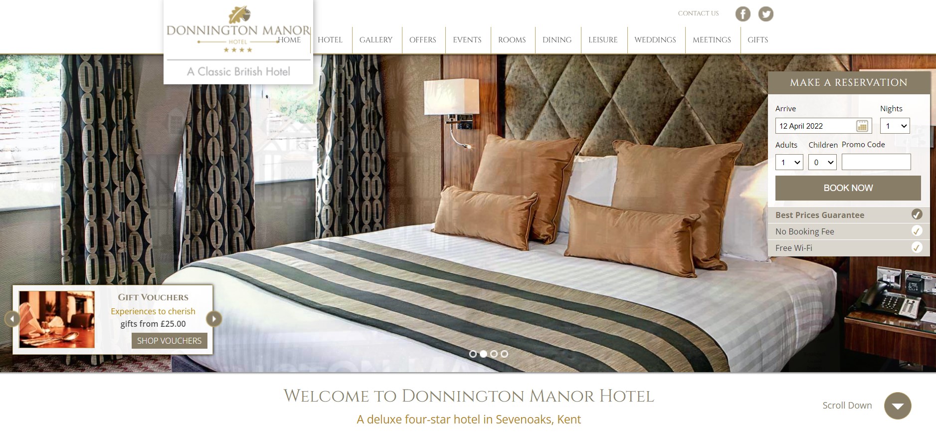 Donnington Manor Hotel