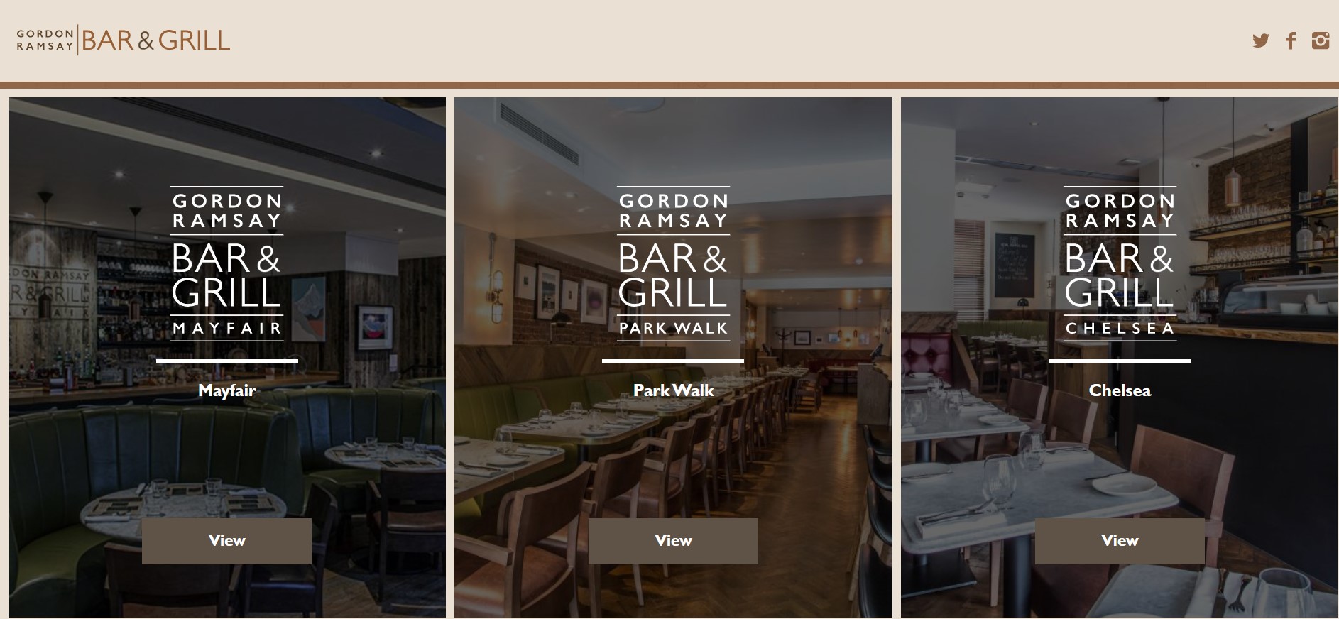 Gordon Ramsay Bar & Grill Gordon Ramsay Bar & Grill