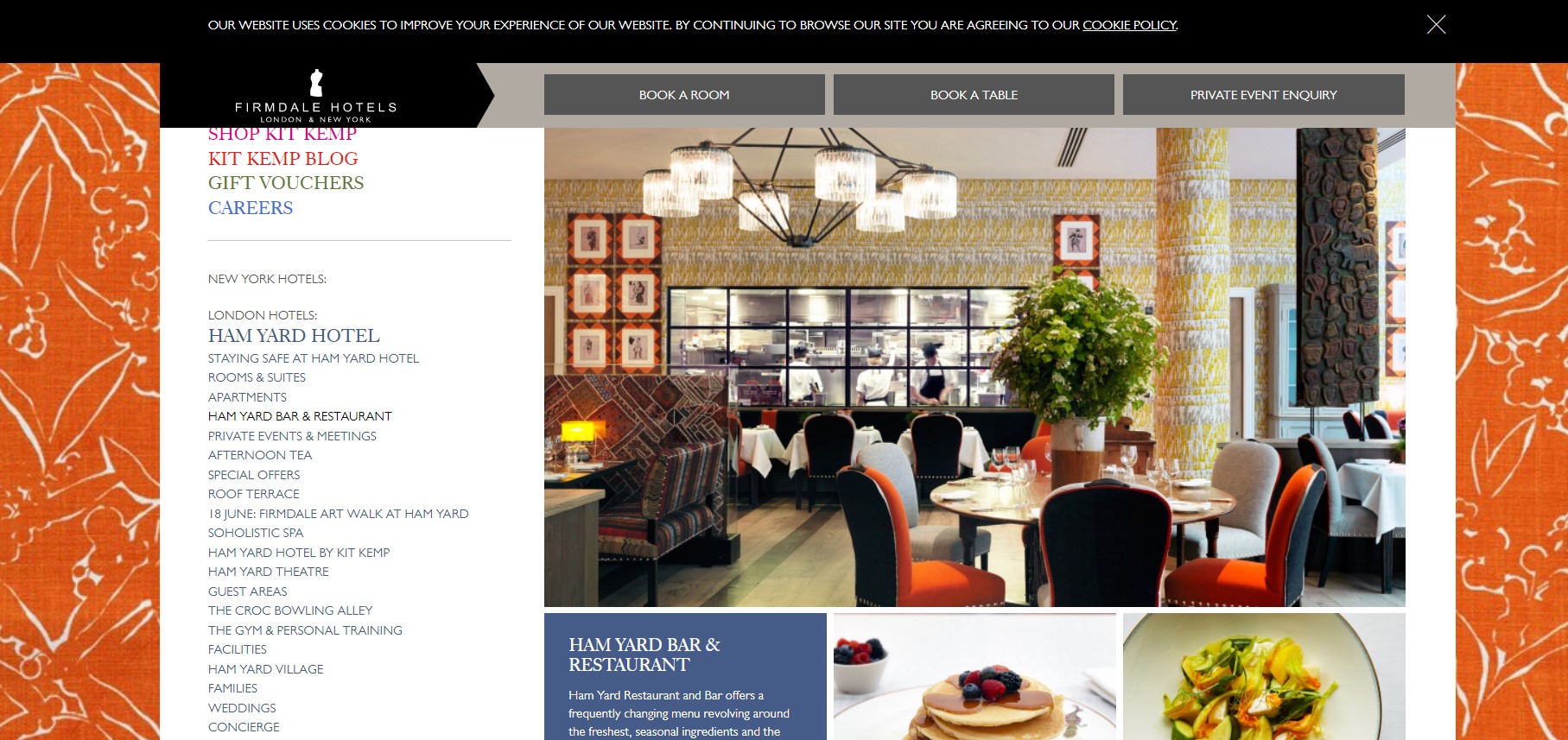 Ham Yard Restaurant Ham Yard Restaurant