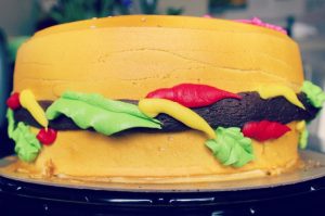 Hamburger Cake