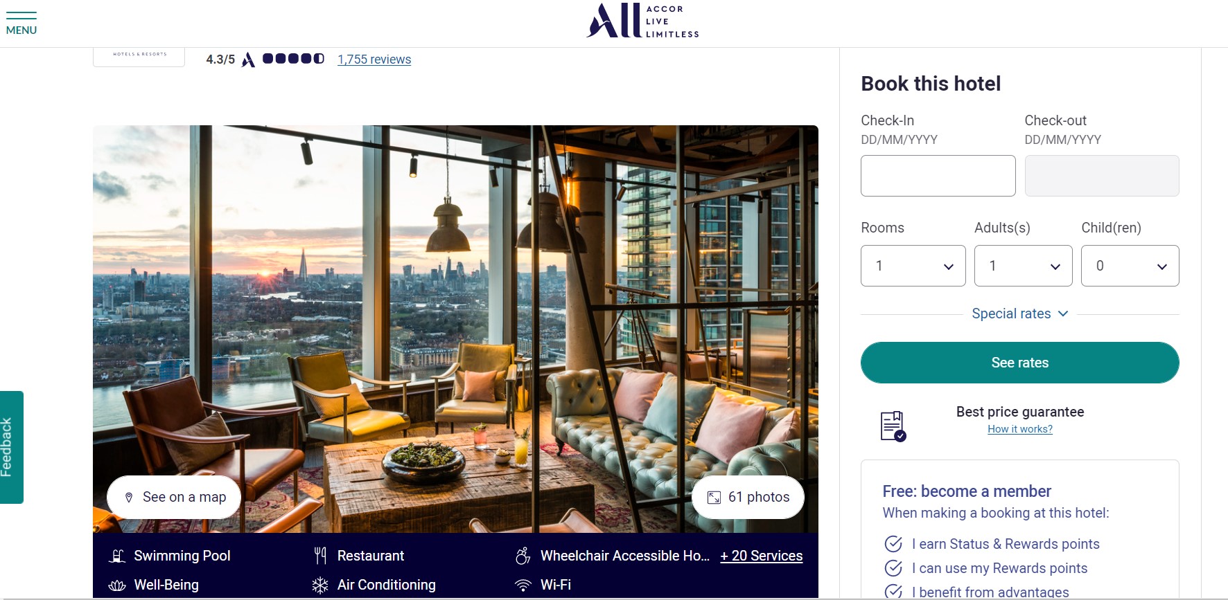 Novotel London Canary Wharf