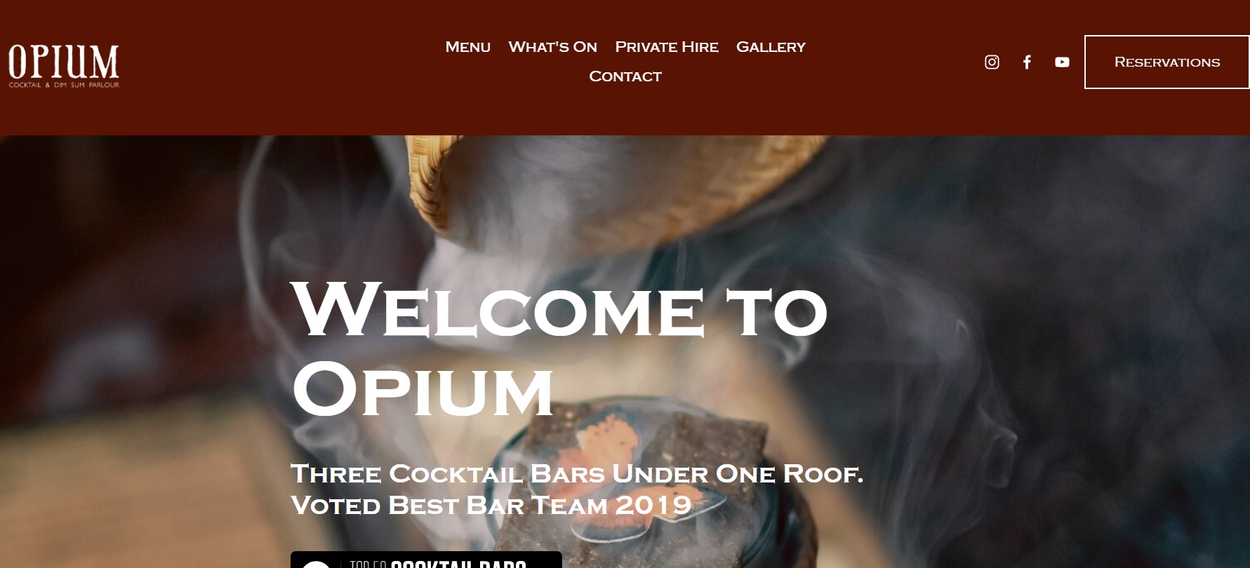 Opium Cocktail bar and Dim Sum Parlour