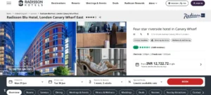 Radisson Blu Hotel, London Canary Wharf East