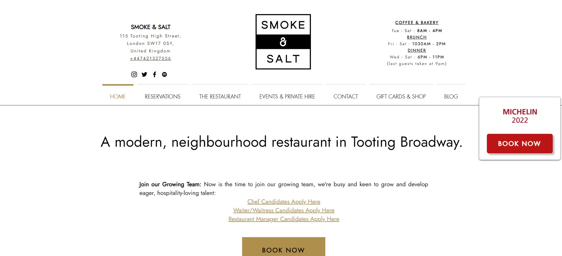 Smoke & Salt Smoke & Salt