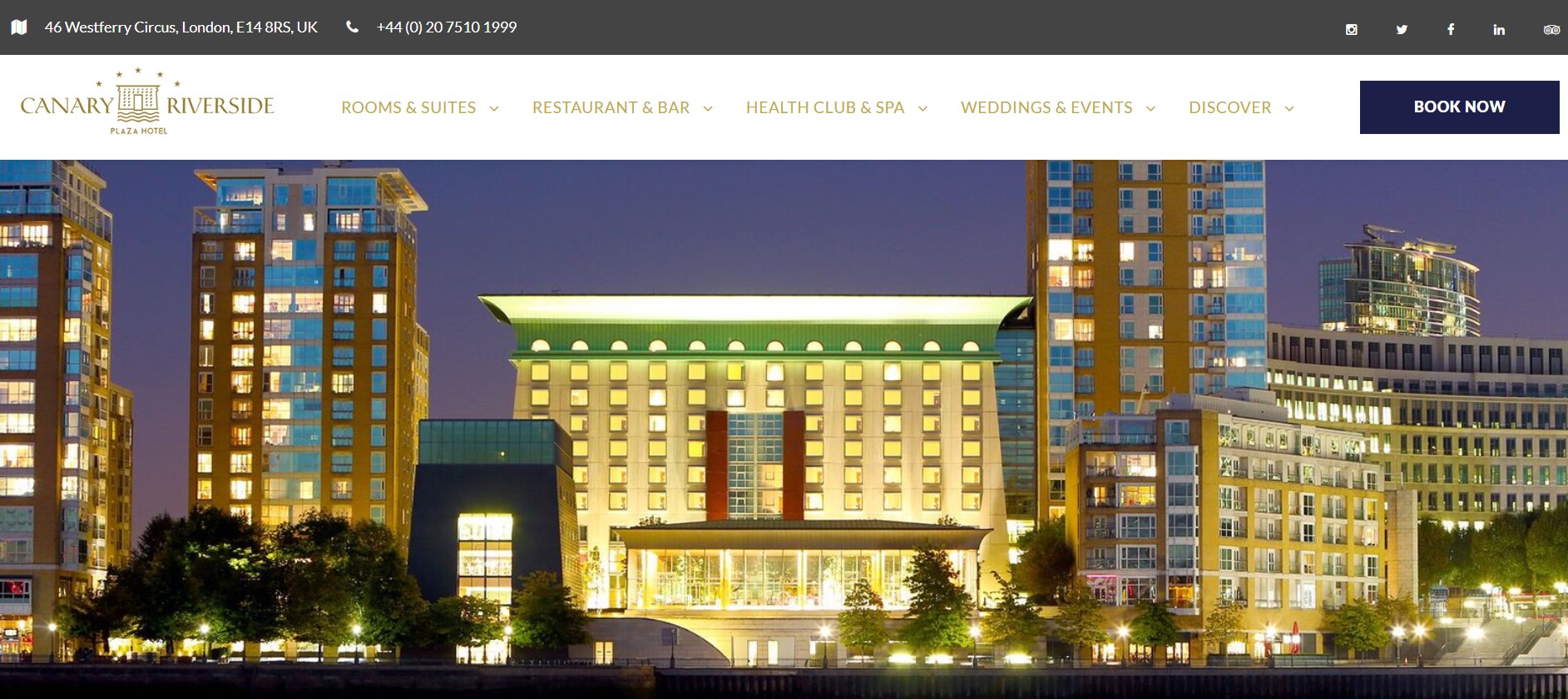 Canary Riverside Plaza Hotel