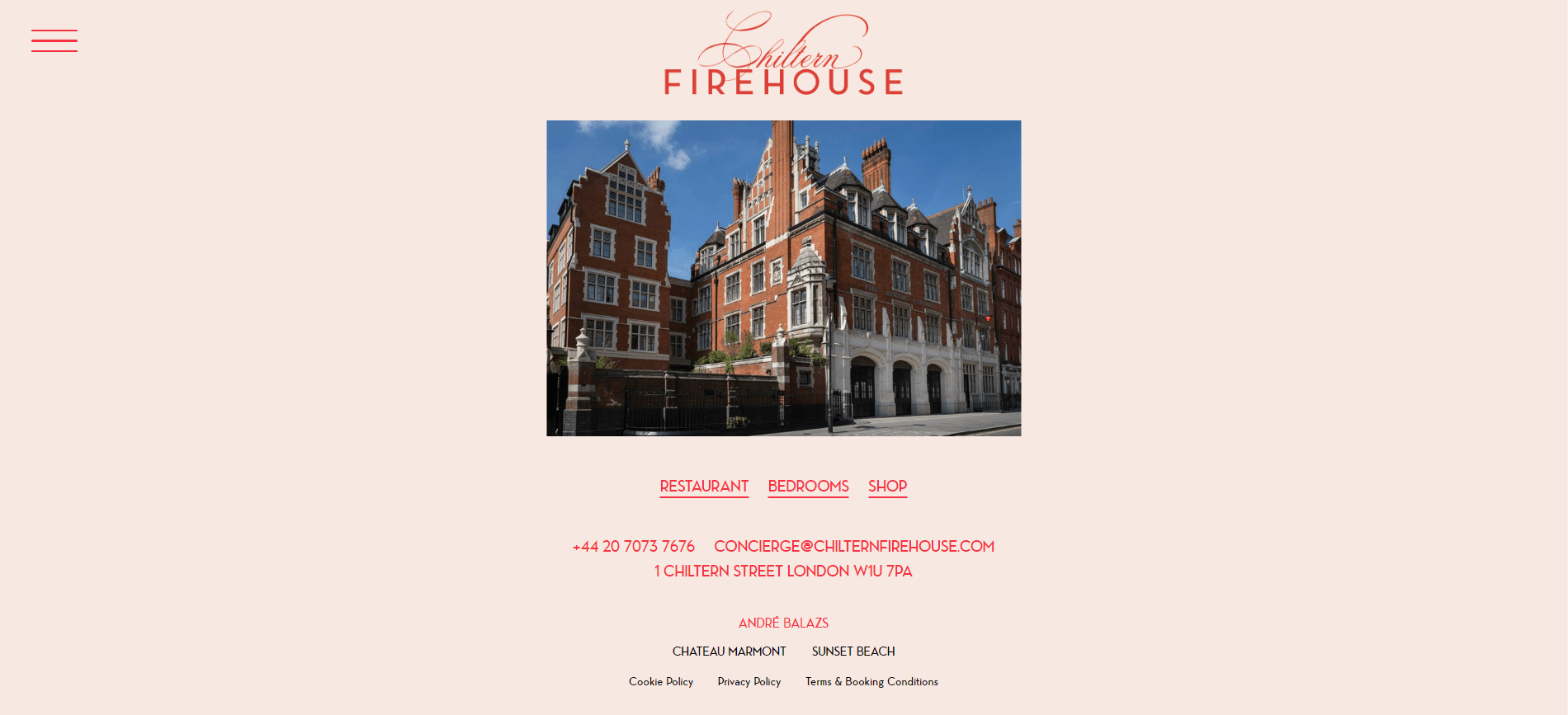 Chiltern Firehouse Hotel