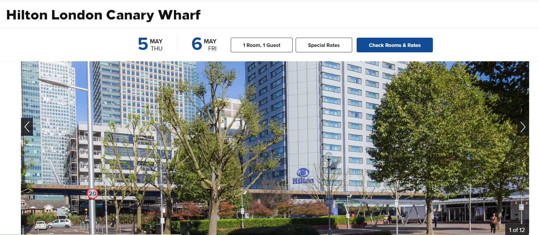 Hilton London Canary Wharf