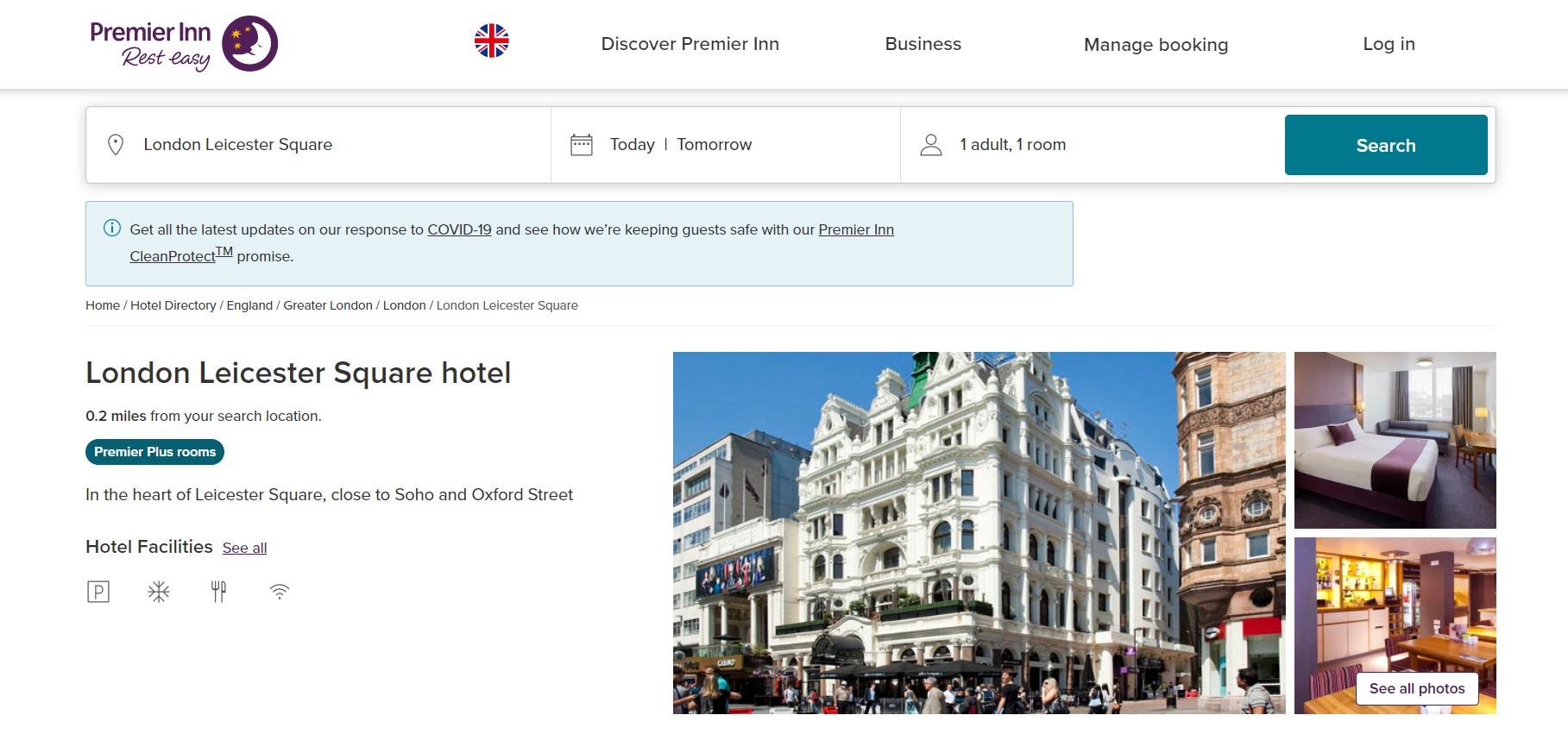 Premier Inn Leicester Square