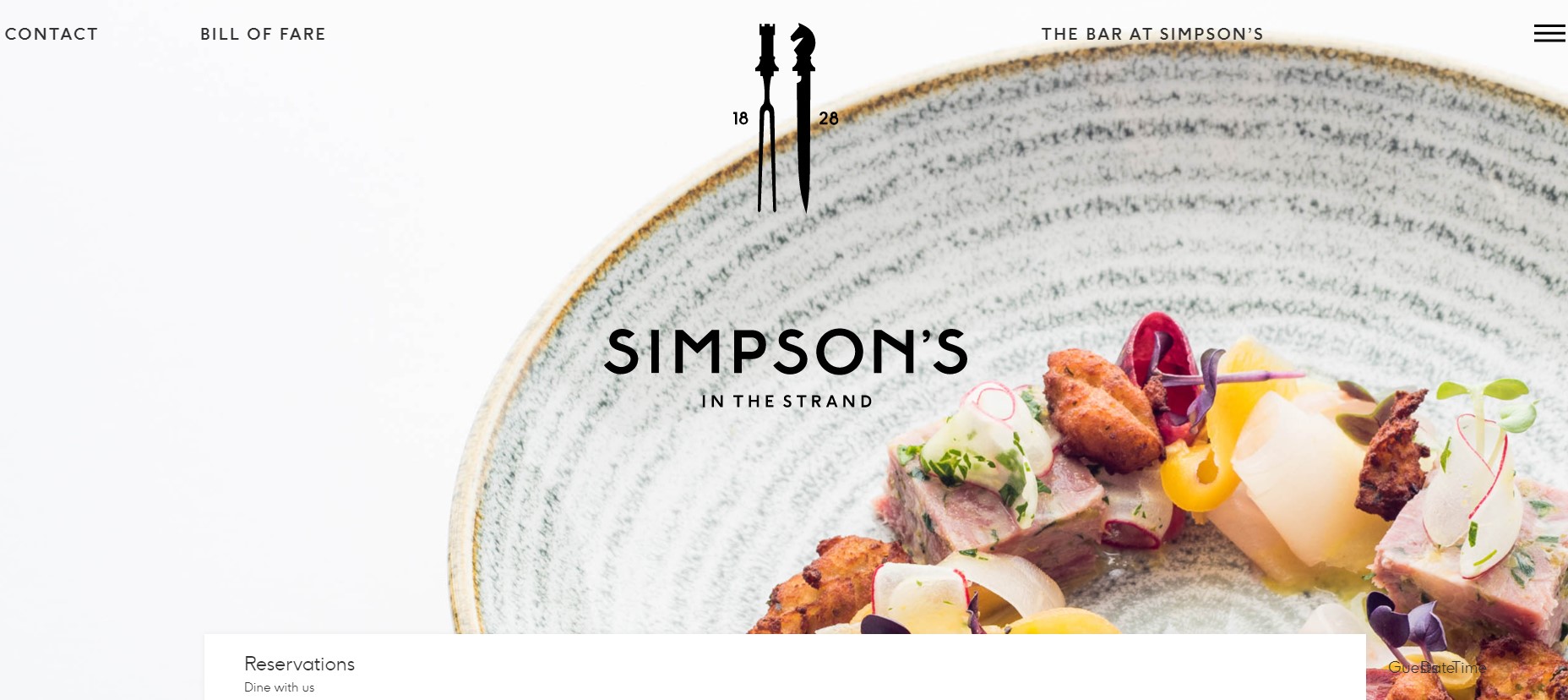 Simpson’s in The Strand