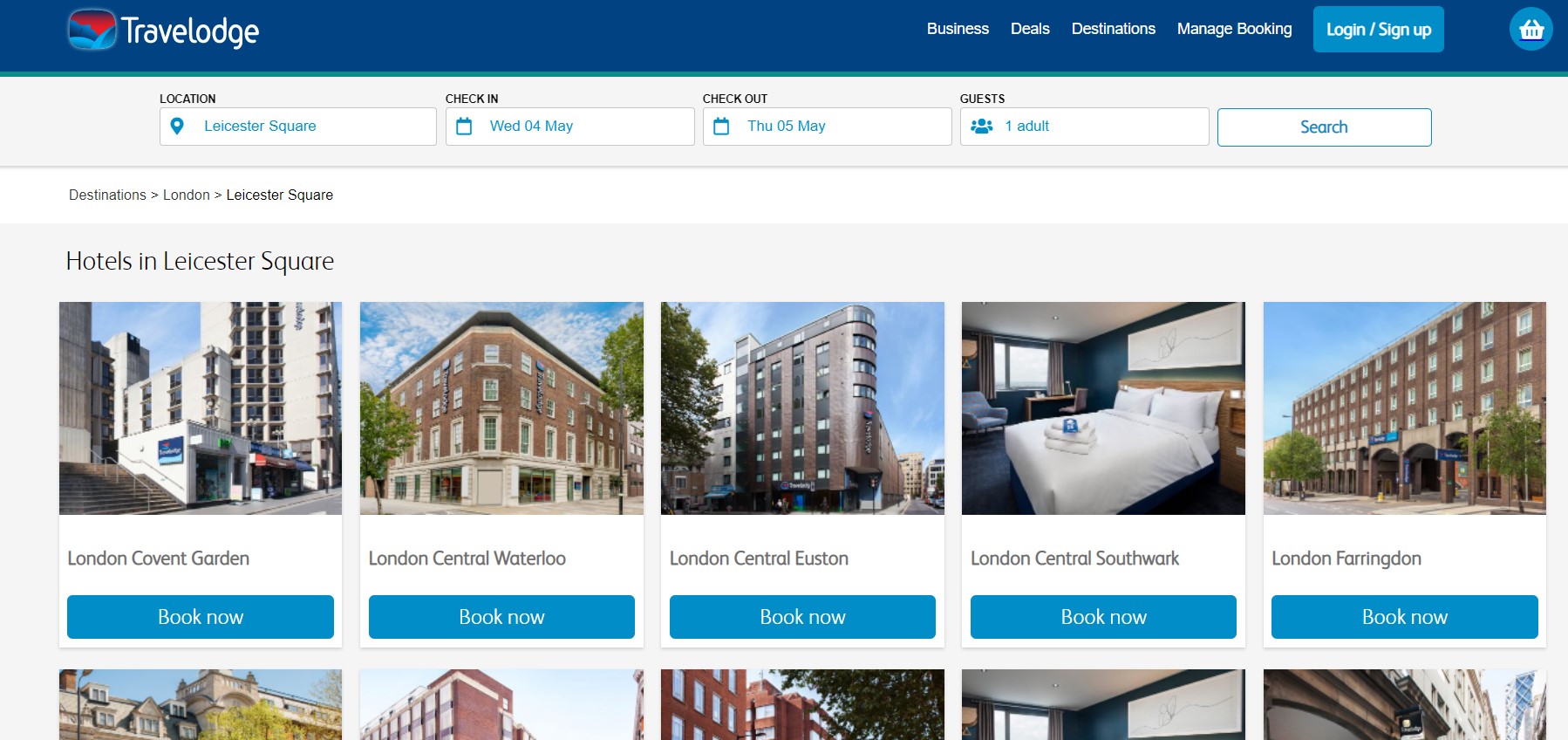 Travelodge Covent Garden