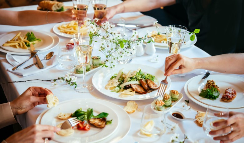 posh restaurants in london