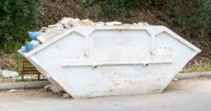 Six cubic yards skip