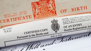 What is the Birth Certificate Number