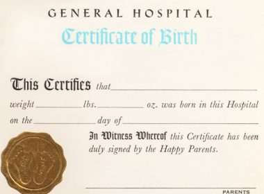 birth certificate replacement number