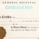 birth certificate replacement number