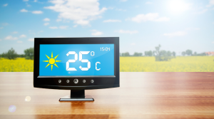 Pay attention to the weather conditions outside