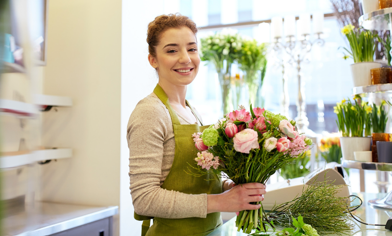 how to become a florist