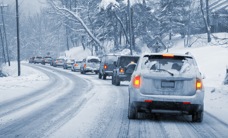 how to drive in snow