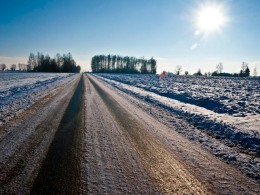 how to drive on black ice