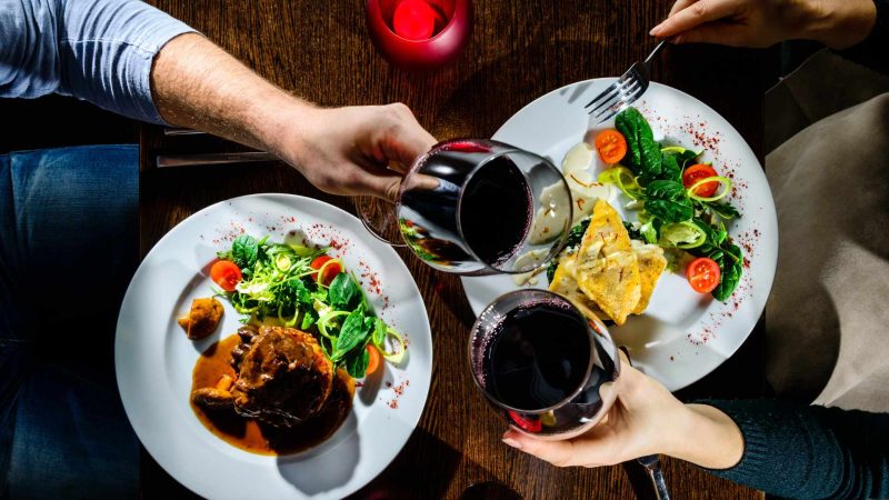 romantic restaurants in london