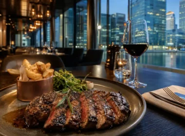 steak restaurant canary wharf