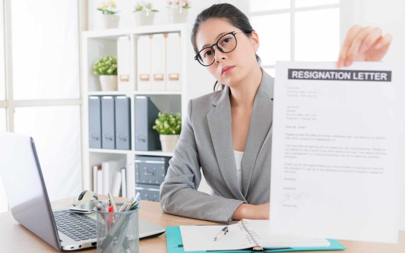 how to write a resignation letter uk