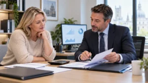 Discussing Pension Options