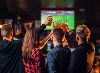 sports bars in london