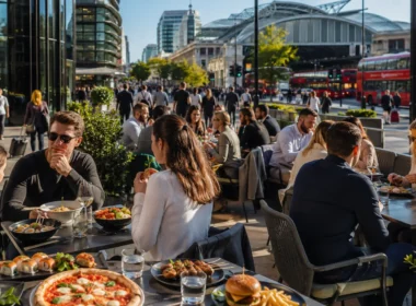 places to eat near victoria station