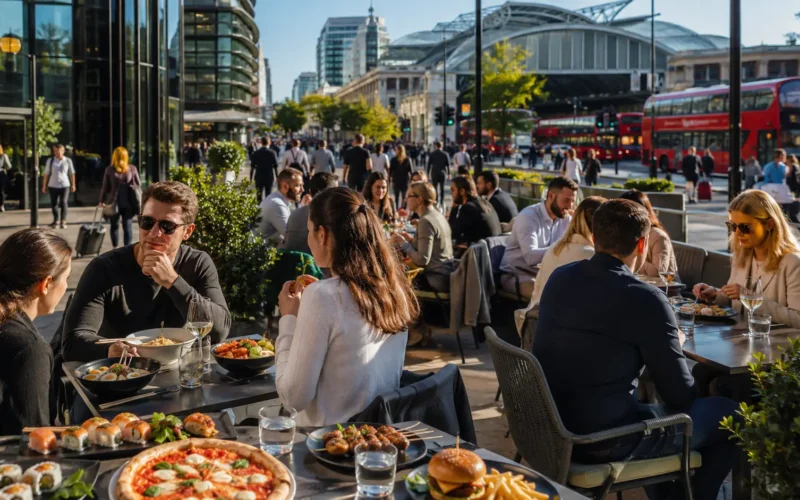 places to eat near victoria station