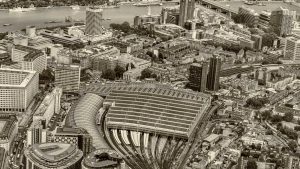 History of Waterloo Station in London