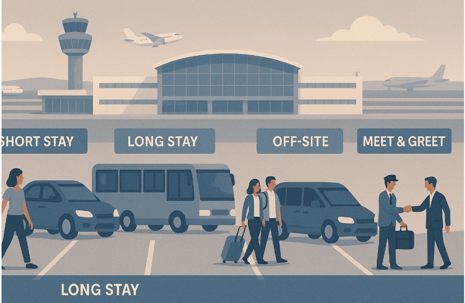 What Are the Types of Parking Options Available at Glasgow Airport