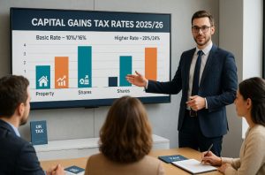 How Do Capital Gains Tax Rates Vary in 2025-26? 