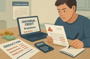 How Much Can Be Taken Off Your Universal Credit Each Month