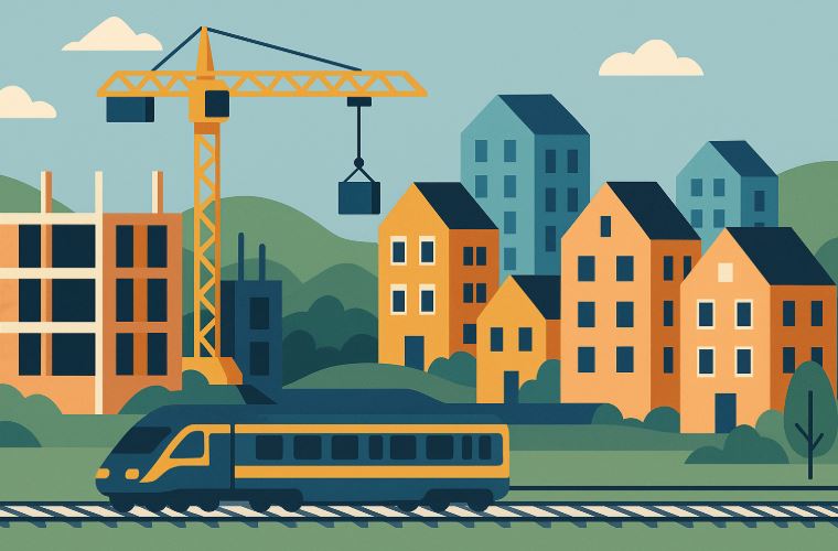 What Is the Plan for 40,000 Homes to Be Built on Railway Land?