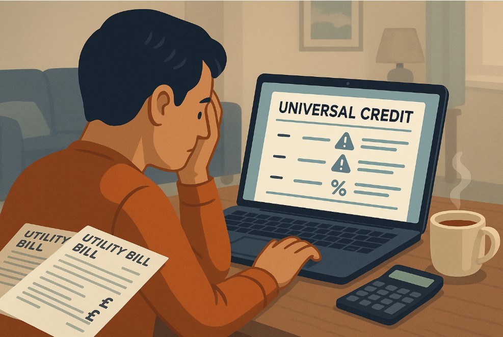 find out about money taken off your universal credit payments