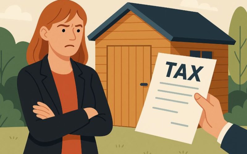 Angela Rayner Garden Shed Tax