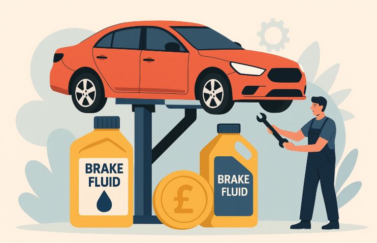 Brake Fluid Change Cost UK