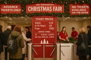 What Are the Ticket Prices for the NEC Christmas Fair 2025?