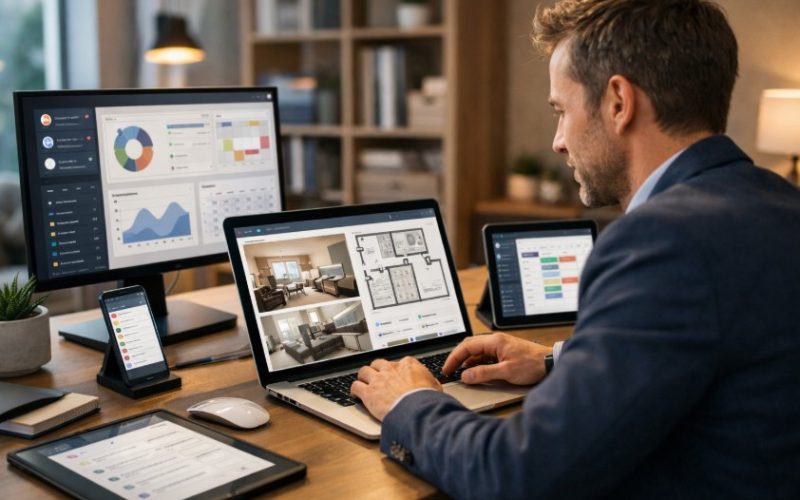 how letting agents reduce admin time using automation