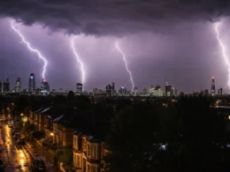 london storm last night