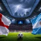 england vs argentina delay